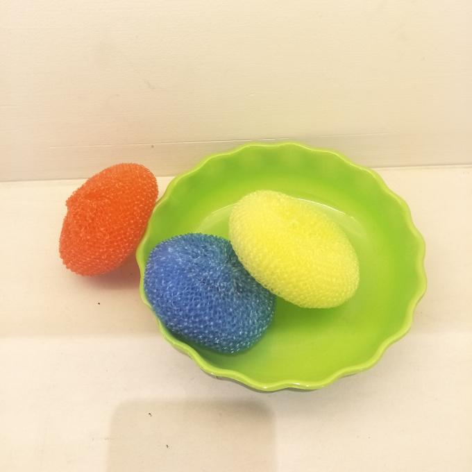 Freie Beispielplastikreinigungsball nicht einfach, sich für Töpfe und Wannen zu verformen