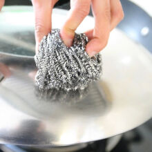 Waschender Teller galvanisierter Reinigungsapparat-kleiner Auftrag angenommen für Haushalts-Reinigung