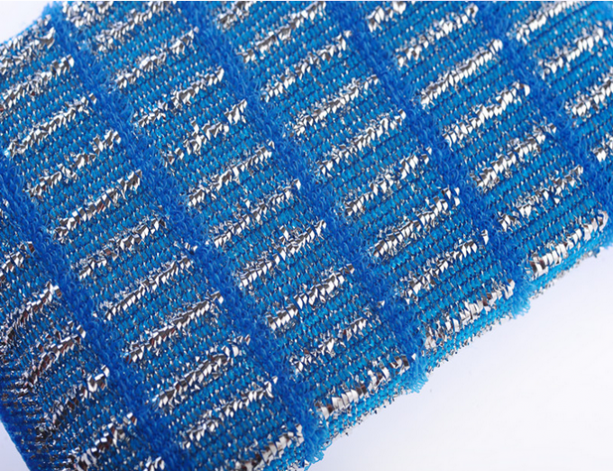 Polyester-Material-nicht Kratzer-Reinigungs-Auflage effektiv, die störrischen Flecke weg zu säubern