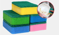 Hochleistungsteller-waschender Schwamm mit Polyester-Material mit hoher Dichte